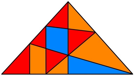 چند مثلث در شکل وجود دارد